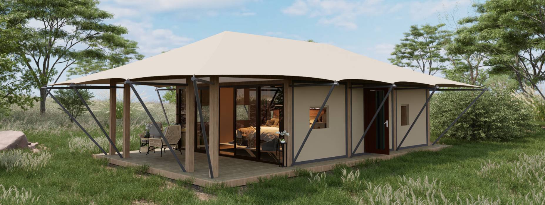 蕉岭县户外酒店帐篷厂家